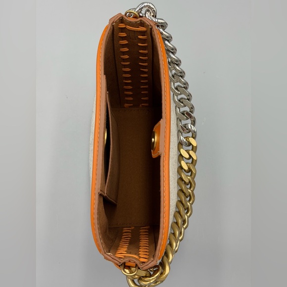 Stella McCartney Frayme Bucket Canvas Bag with Strap - Picture 14 of 14